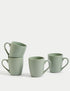 Marks & Spencer "Set of 4 Everyday Stoneware Mugs"